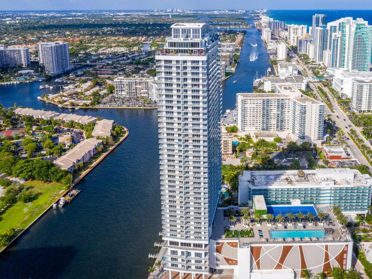 Hyde House - Luxury Waterfront 2Br 2Ba Apartment Suite With Direct Ocean View, Roof Top Pool, Resort Amenities Hollywood Ngoại thất bức ảnh
