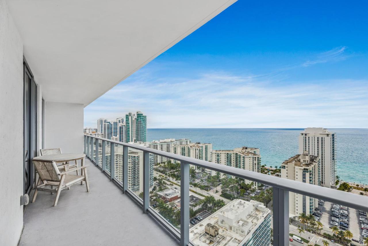 Hyde House - Luxury Waterfront 2Br 2Ba Apartment Suite With Direct Ocean View, Roof Top Pool, Resort Amenities Hollywood Ngoại thất bức ảnh