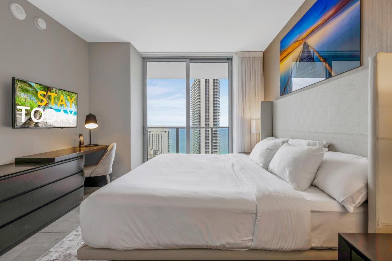 Hyde House - Luxury Waterfront 2Br 2Ba Apartment Suite With Direct Ocean View, Roof Top Pool, Resort Amenities Hollywood Ngoại thất bức ảnh