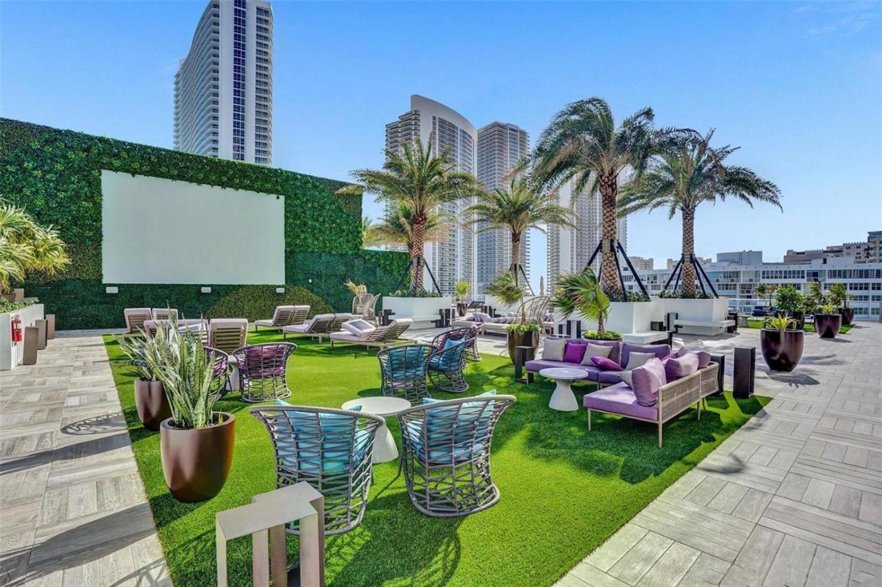 Hyde House - Luxury Waterfront 2Br 2Ba Apartment Suite With Direct Ocean View, Roof Top Pool, Resort Amenities Hollywood Ngoại thất bức ảnh