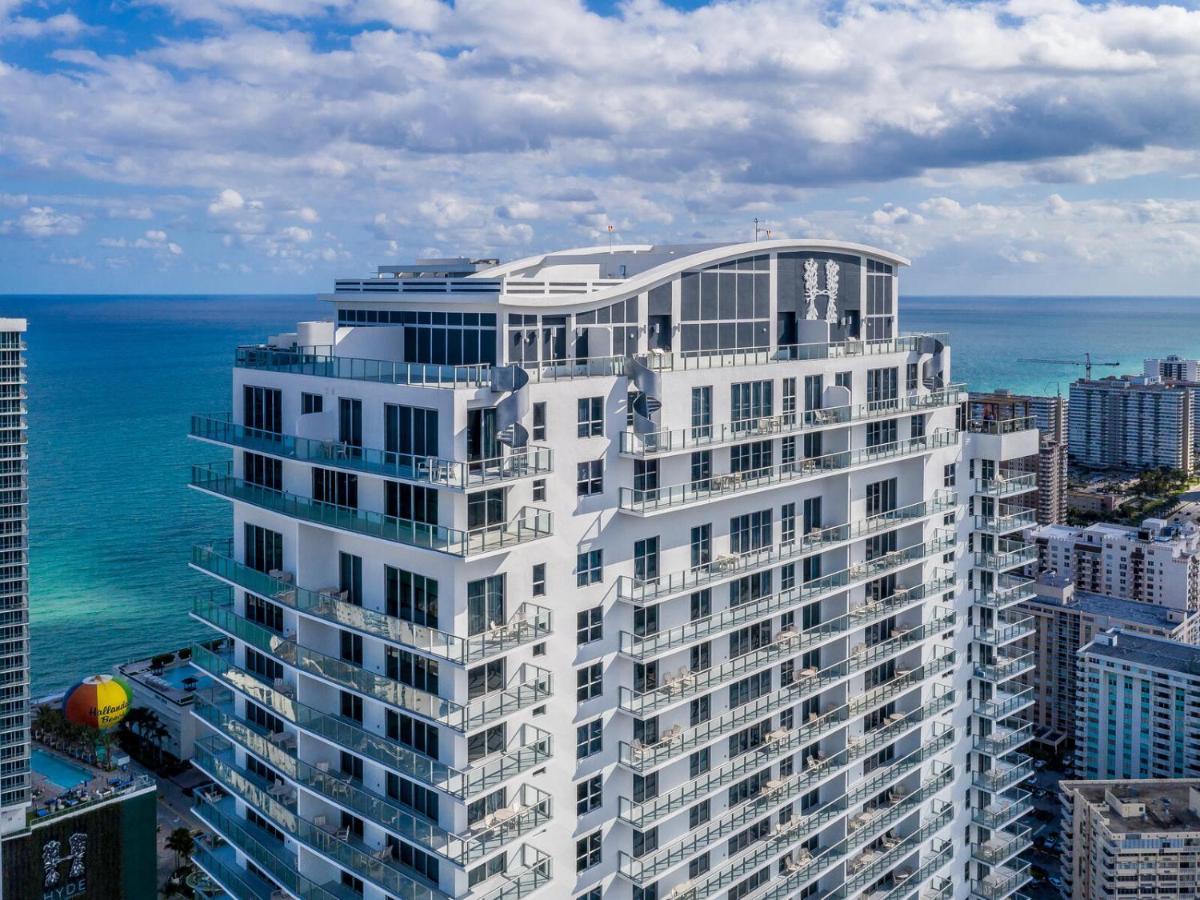 Hyde House - Luxury Waterfront 2Br 2Ba Apartment Suite With Direct Ocean View, Roof Top Pool, Resort Amenities Hollywood Ngoại thất bức ảnh