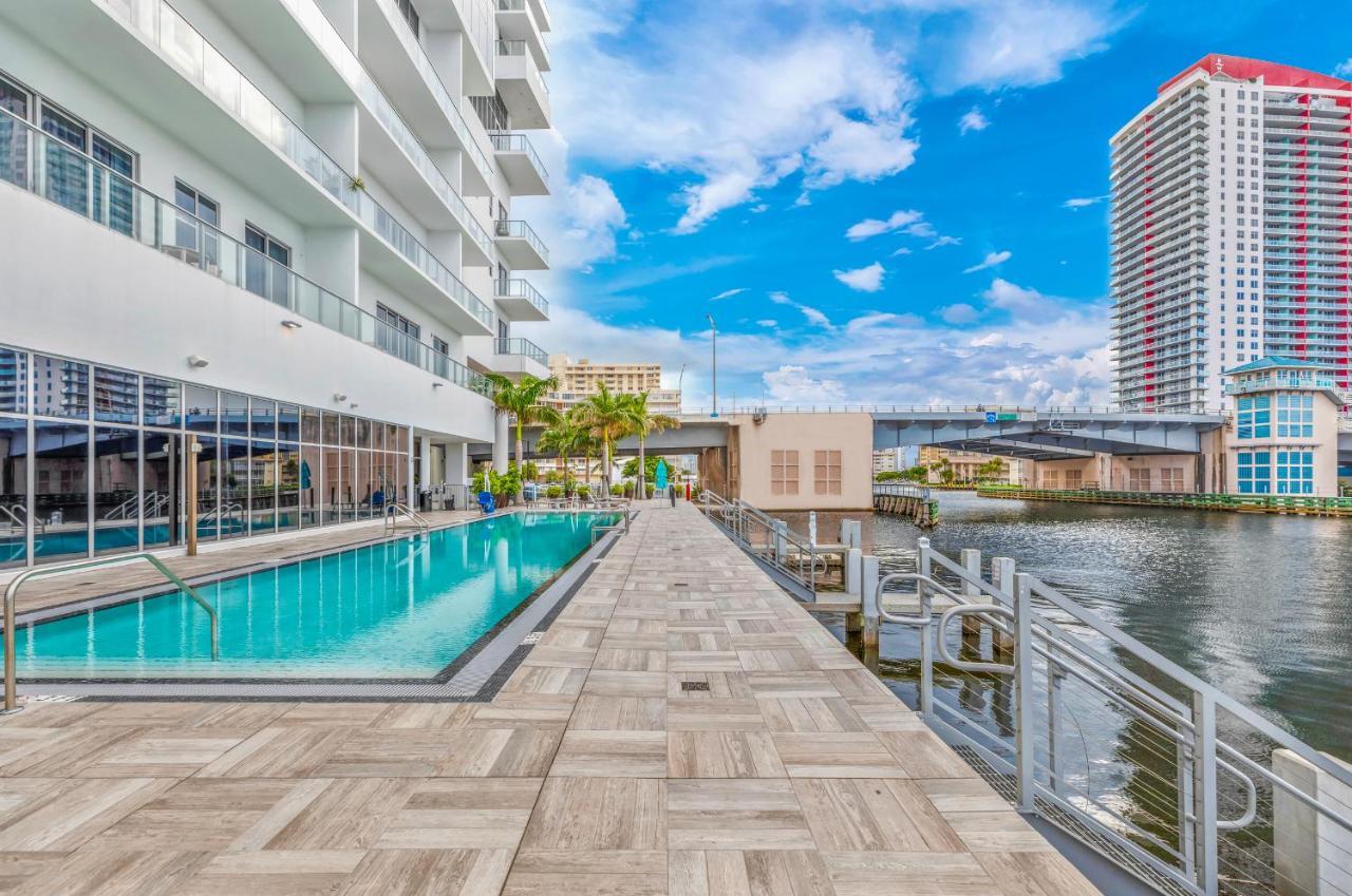 Hyde House - Luxury Waterfront 2Br 2Ba Apartment Suite With Direct Ocean View, Roof Top Pool, Resort Amenities Hollywood Ngoại thất bức ảnh