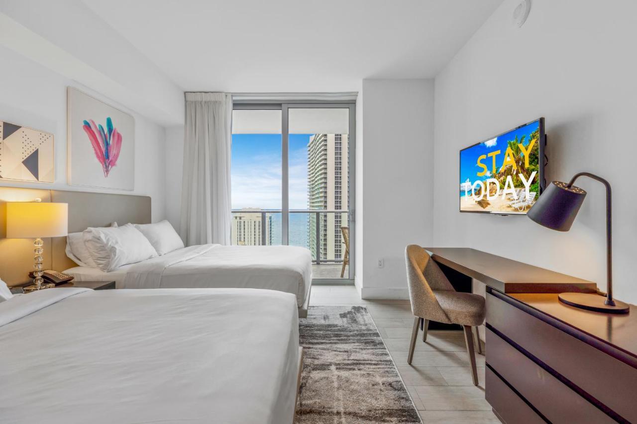 Hyde House - Luxury Waterfront 2Br 2Ba Apartment Suite With Direct Ocean View, Roof Top Pool, Resort Amenities Hollywood Ngoại thất bức ảnh