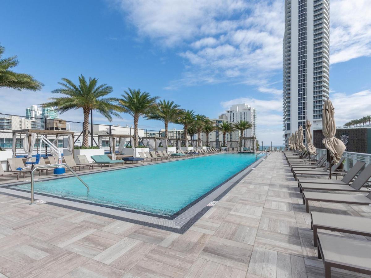 Hyde House - Luxury Waterfront 2Br 2Ba Apartment Suite With Direct Ocean View, Roof Top Pool, Resort Amenities Hollywood Ngoại thất bức ảnh