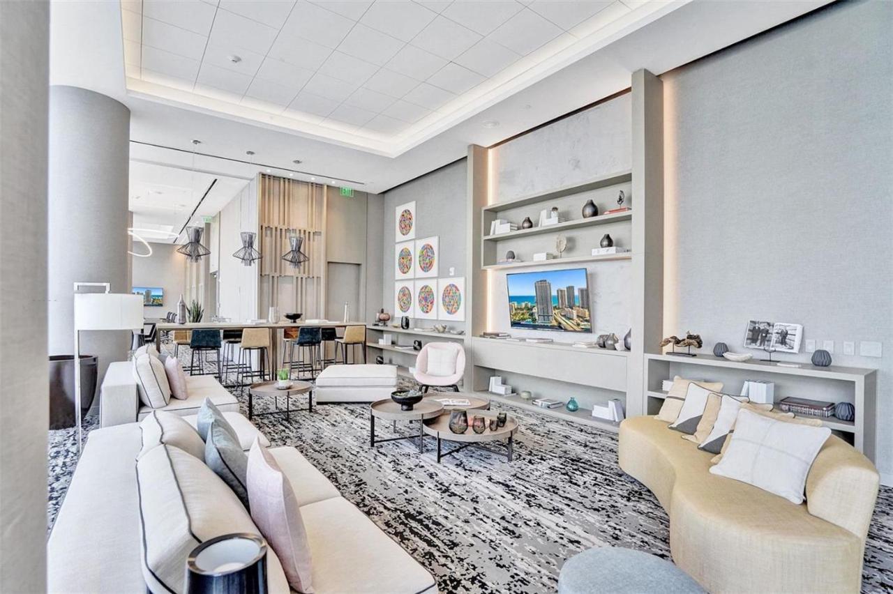 Hyde House - Luxury Waterfront 2Br 2Ba Apartment Suite With Direct Ocean View, Roof Top Pool, Resort Amenities Hollywood Ngoại thất bức ảnh