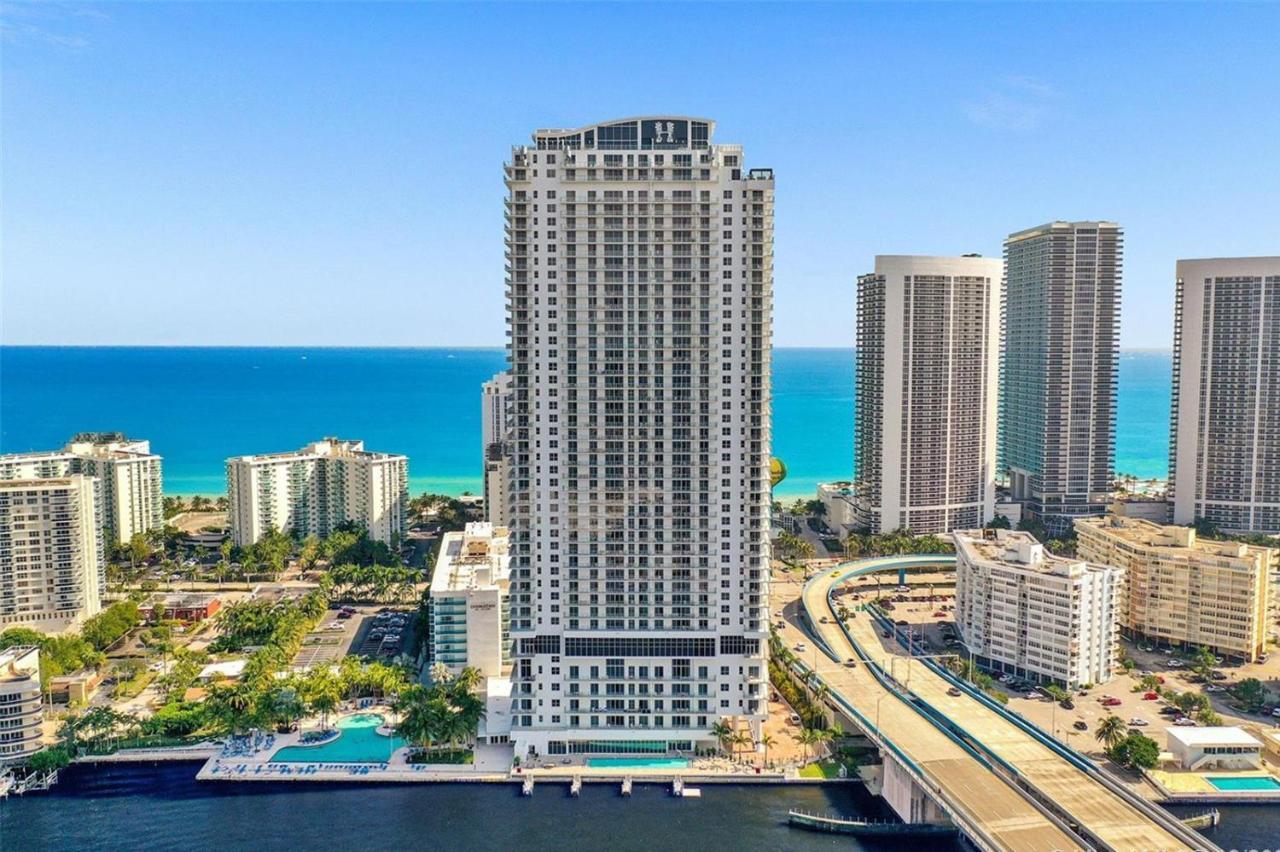 Hyde House - Luxury Waterfront 2Br 2Ba Apartment Suite With Direct Ocean View, Roof Top Pool, Resort Amenities Hollywood Ngoại thất bức ảnh