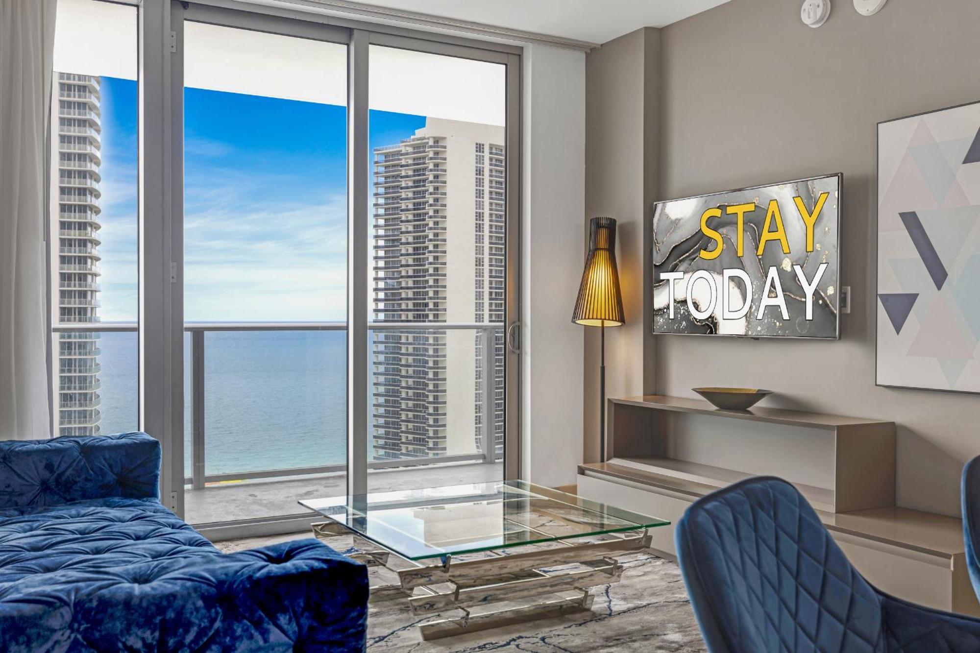 Hyde House - Luxury Waterfront 2Br 2Ba Apartment Suite With Direct Ocean View, Roof Top Pool, Resort Amenities Hollywood Ngoại thất bức ảnh